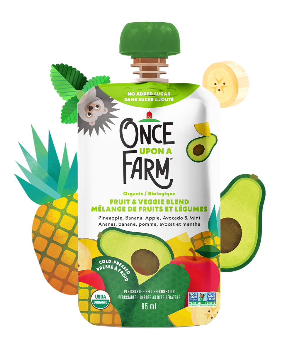 Pineapple, Banana, Avocado & Mint Once Upon a Farm